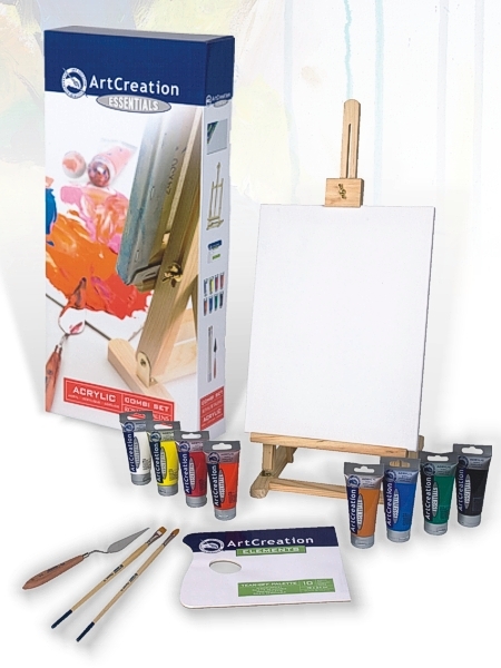 Akrylové farby ArtCreation Essentials - Combi set 8 x 75 ml