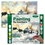 Maľovanie podľa čísiel - Lietadlá