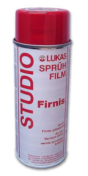 Lesklý lak v spreji LUKAS Studio - 400ml