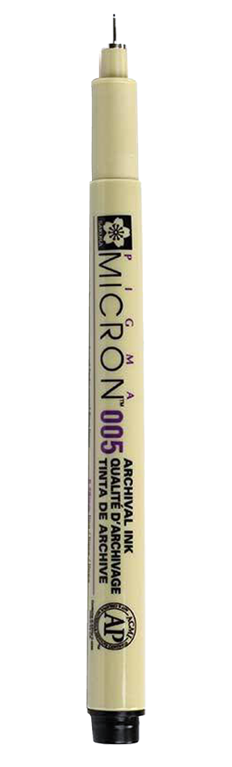Technické pero SAKURA Pigma Micron® 005 - 0,20 mm čierne