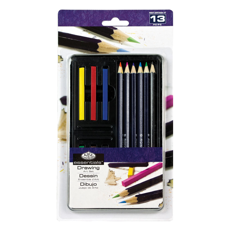 Sada ceruziek na kreslenie Royal & Langnickel Art Set - malá sada 13 ks 