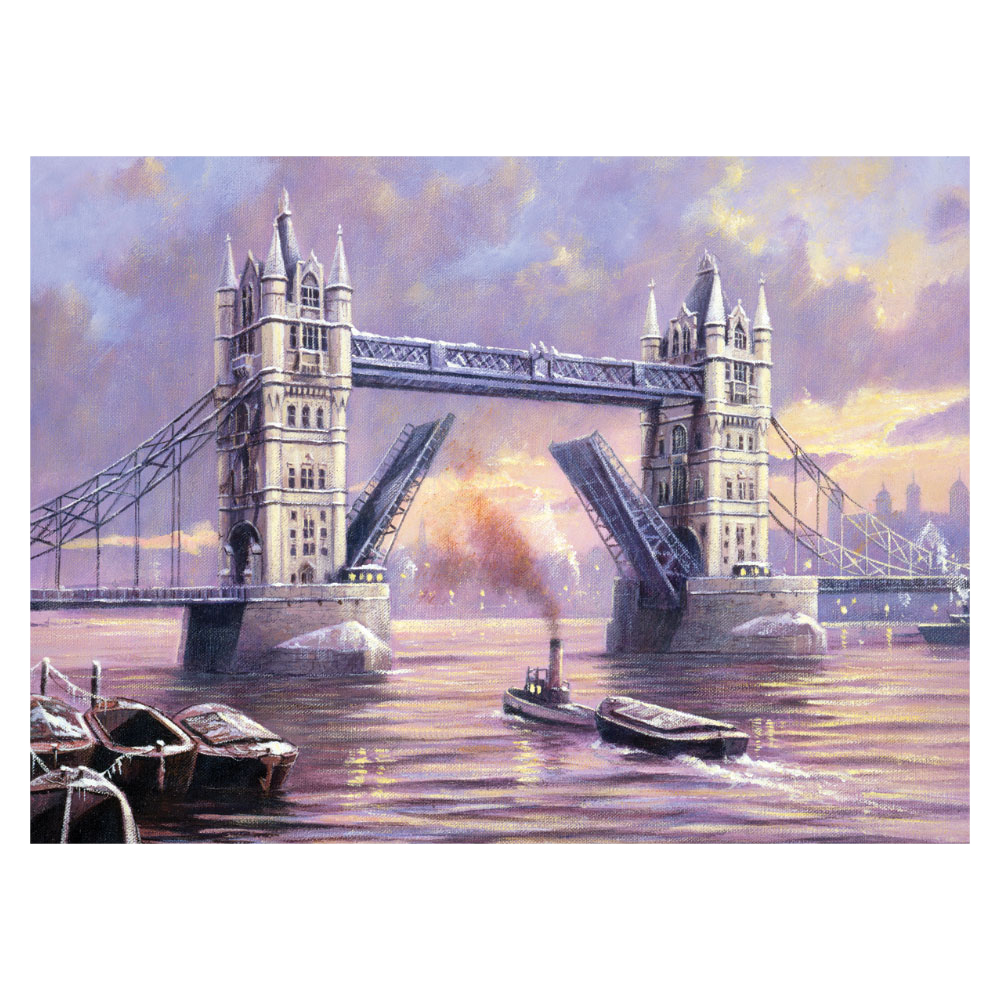 Maľovanie podľa čísiel formát A3 - Tower bridge