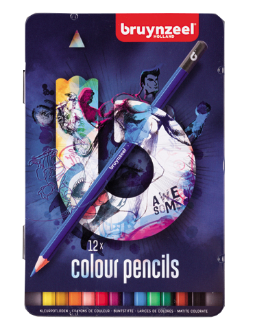 Sada farebných ceruziek Bruynzeel - 12 ks