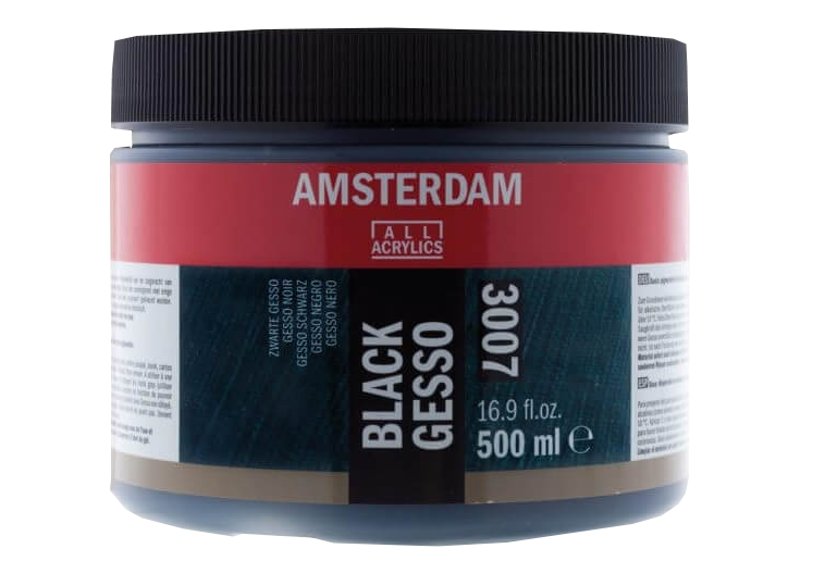 Amsterdam Čierne Gesso 3007 - 500 ml