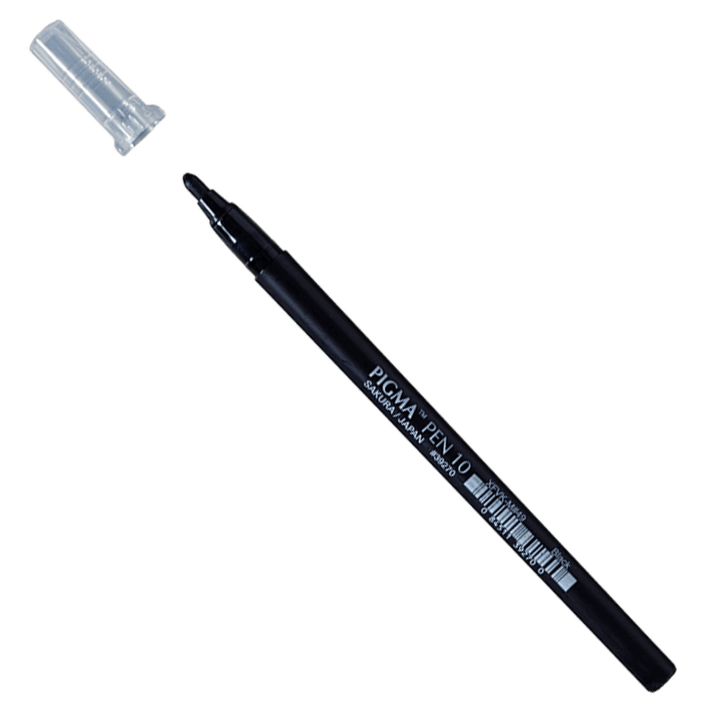 Sakura Pigma Pen - Čierne - 10 - 0.7mm