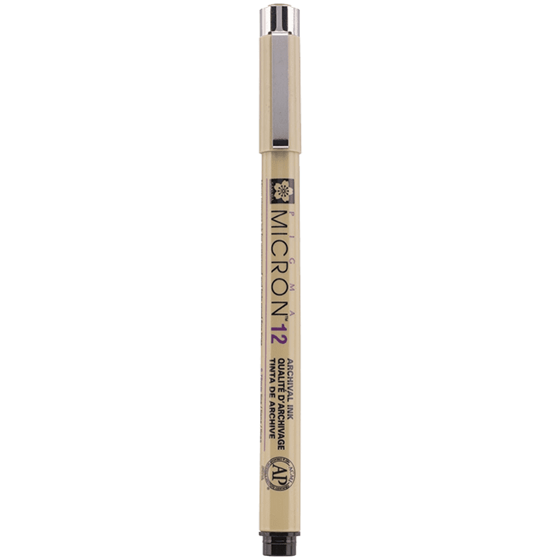 Technické pero SAKURA Pigma Micron® 12 - 0,7 mm čierne