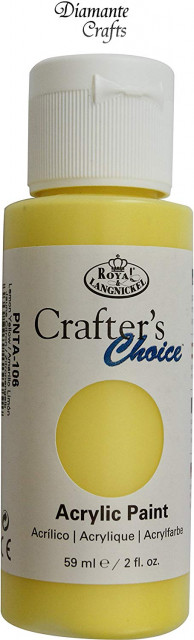 Akrylová farba Crafter 59ml - LEMON YELLOW
