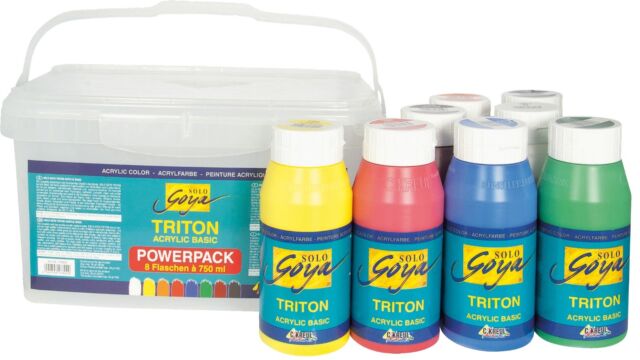 Kreul Sada akrylových farieb Solo Goya Triton 8x750ml