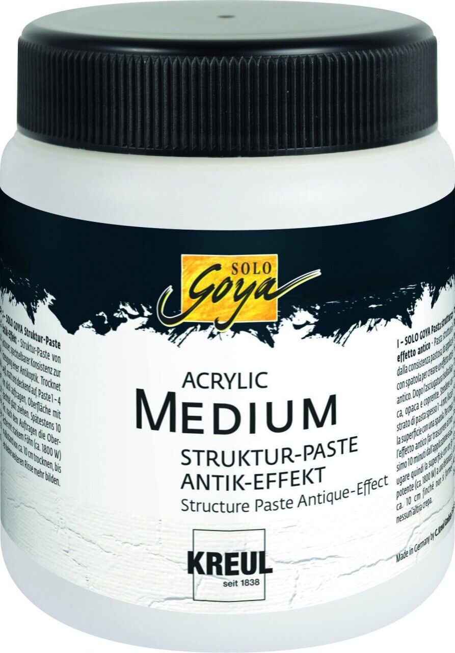 Štruktúrovacia pasta Solo Goya Starobylý antický efekt 250ml