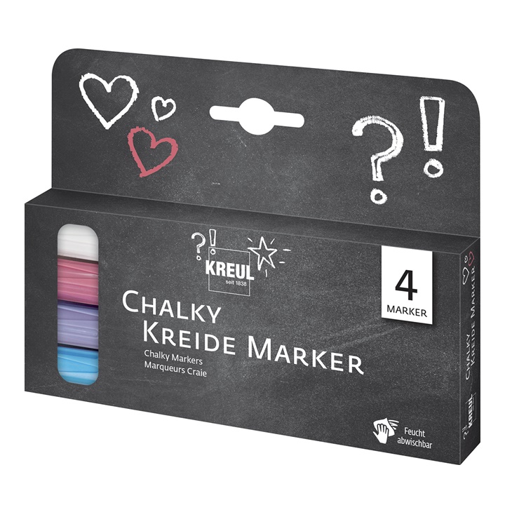 Kreul sada kriedových markerov Chalk- 4ks