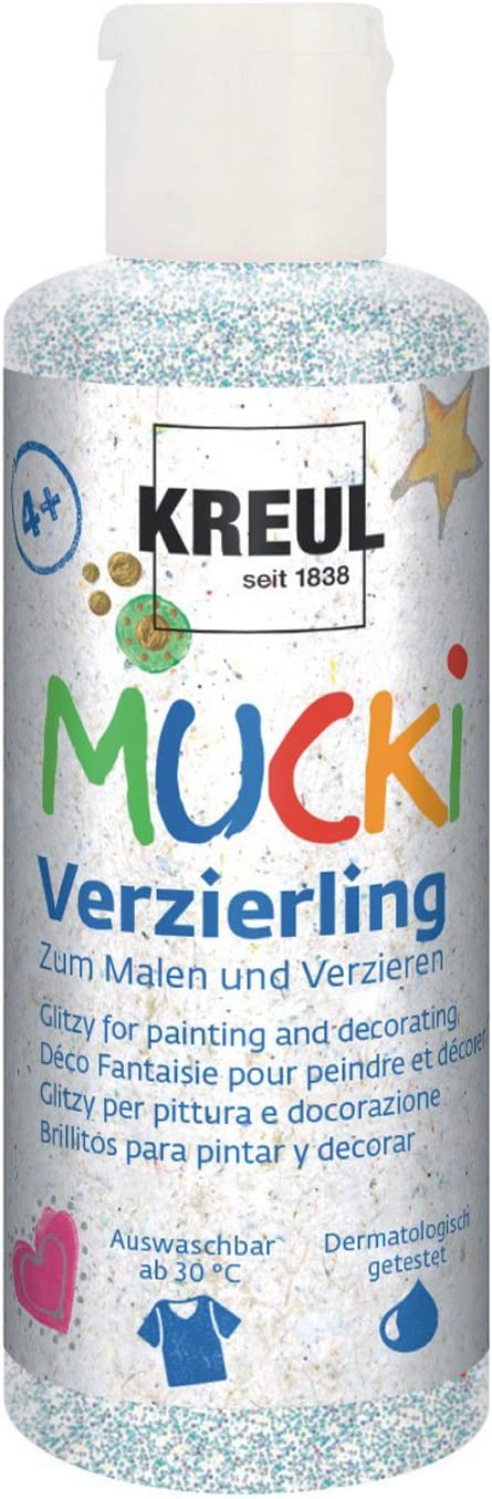 Kreul Trblietavá Glitrová dekoračná farba 80ml- Dust
