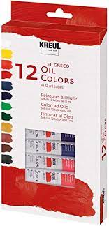 Kreul Sada olejových farieb El Greco 12x12ml