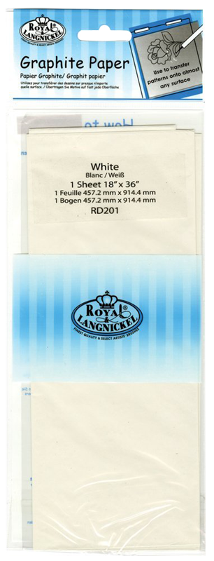 Grafitový biely papier Royal & Langnickel - 1 ks