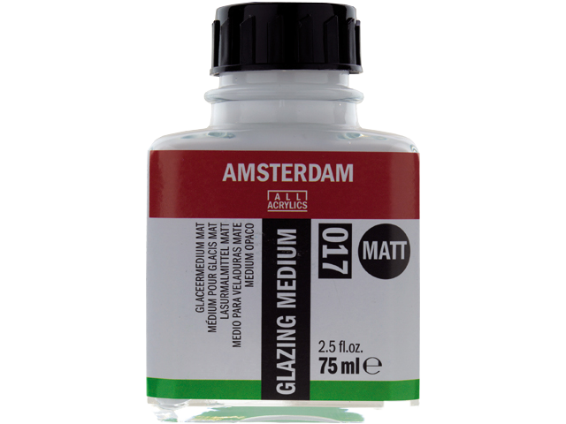 Amsterdam sklenené médium pre akryl matné 017 - 75 ml