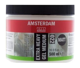 Amsterdam extra husté gélové médium matné pre akryl 022 - 500 ml 