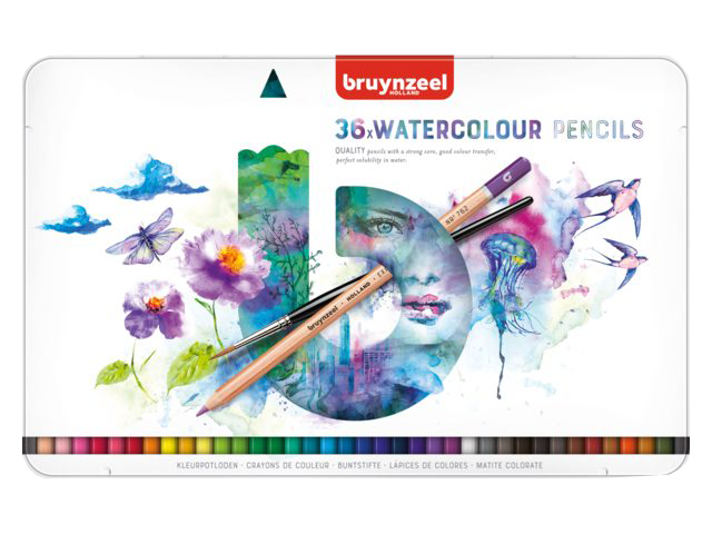 Sada akvarelových ceruziek Bruynzeel Expression - 36ks