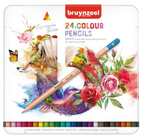 Sada farebných ceruziek Bruynzeel Expression - sada 24ks