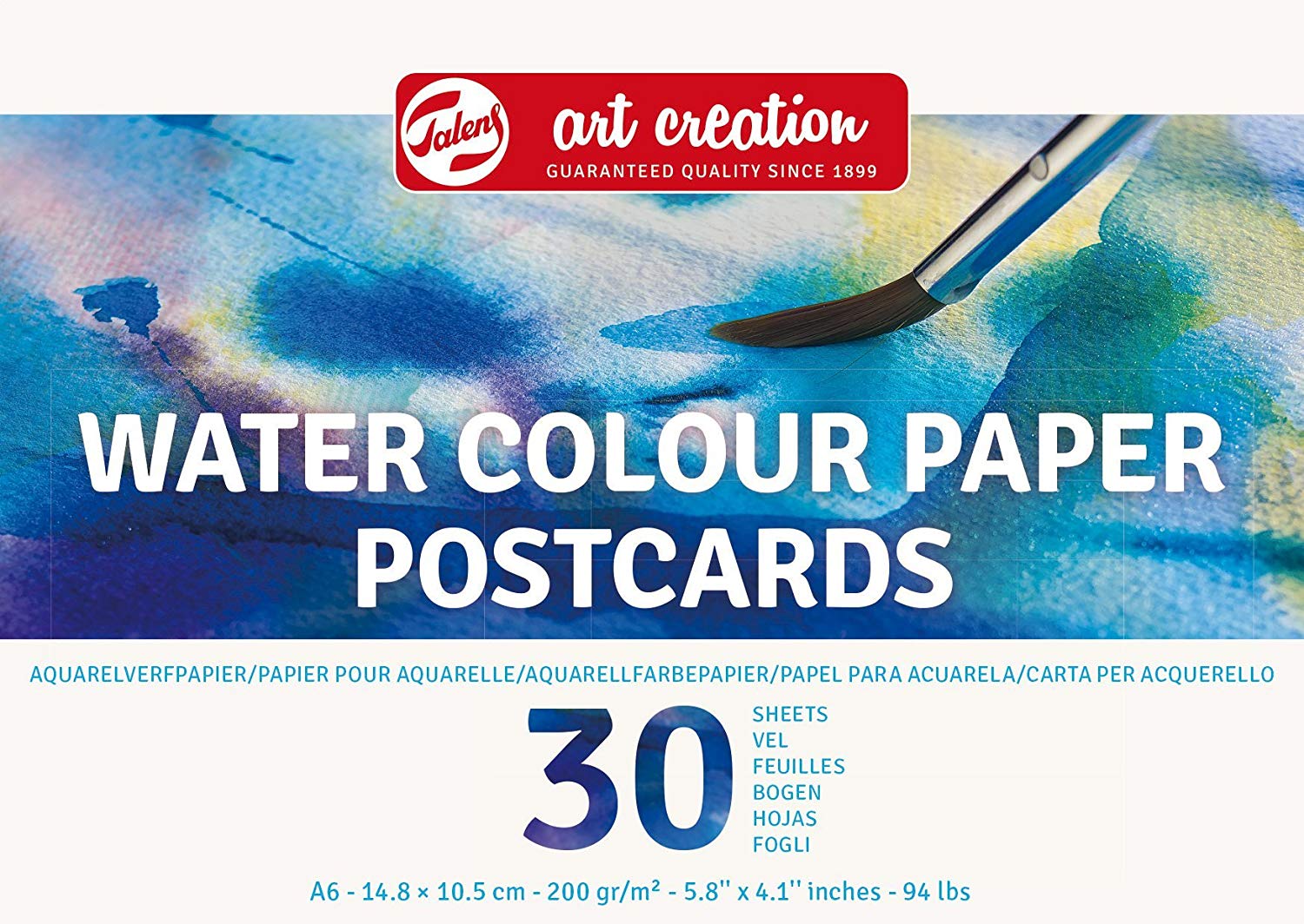 Blok na pohľadnice Art Creation A6, 200g, 30 listov