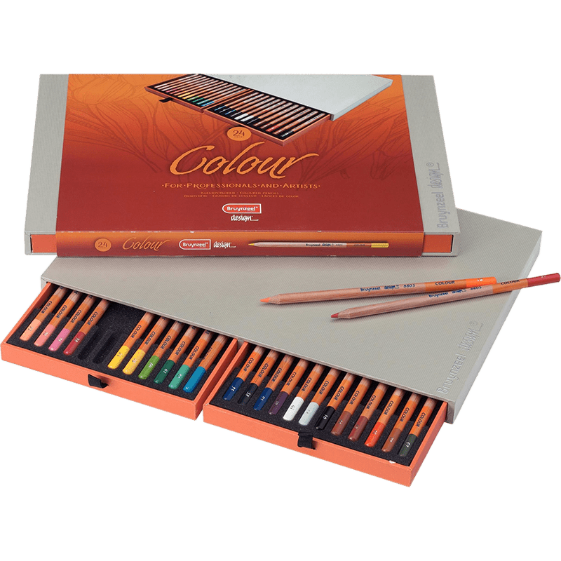 Sada farebných ceruziek Bruynzeel Design - 24ks