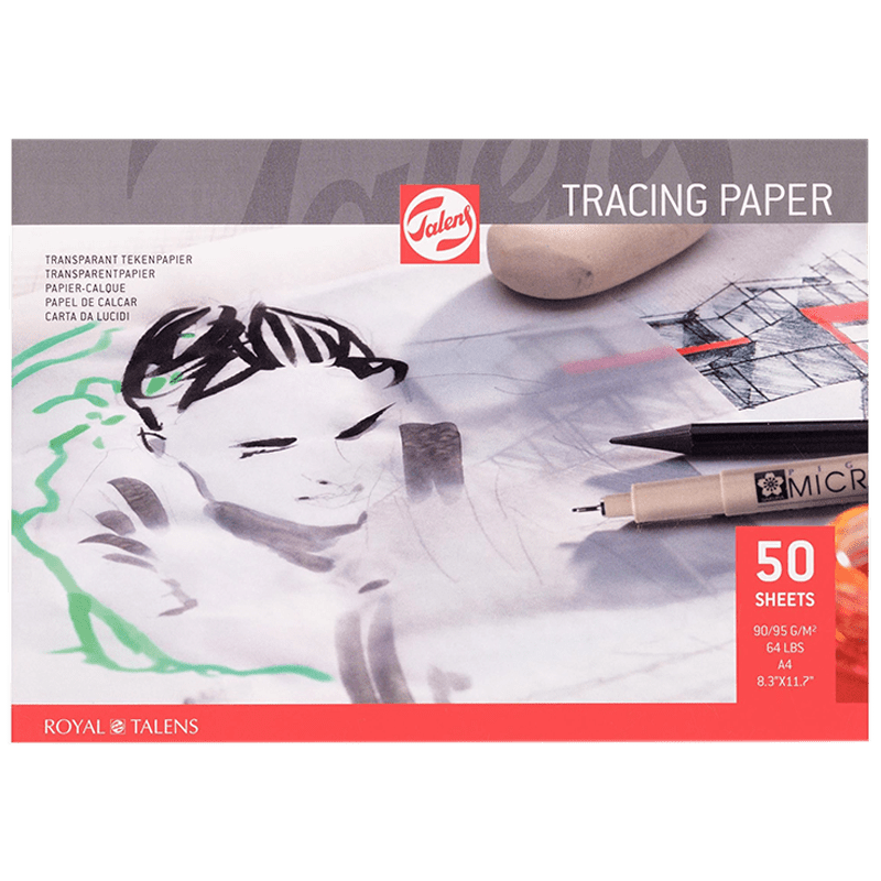 Talens Pauzovací papier A4, 90g - 50 listov