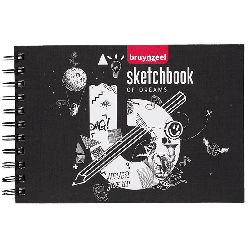 Bruynzeel Sketchbook 19,5 x 14,7 cm, 140g/m², 80 papierov
