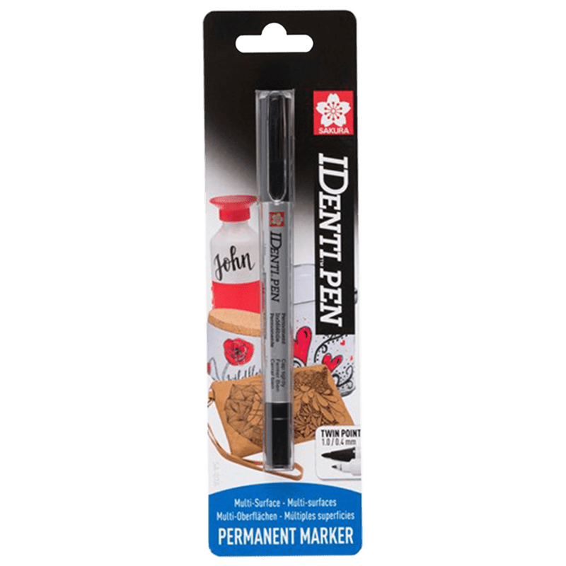 Sakura IDENTI-PEN - čierny marker v blistri
