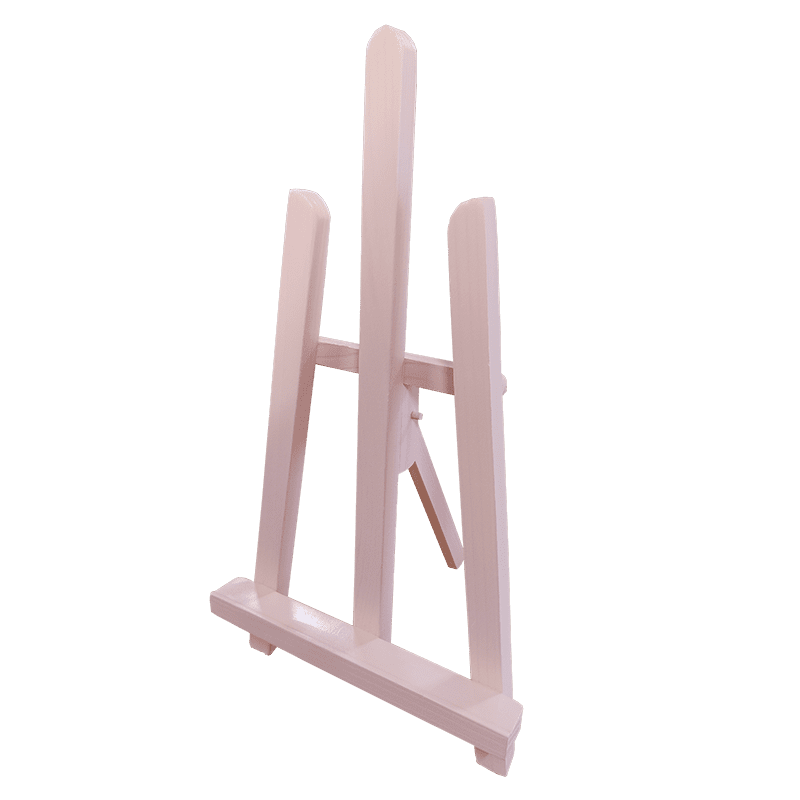 Maliarsky stojan stolový - Elara - Ružová