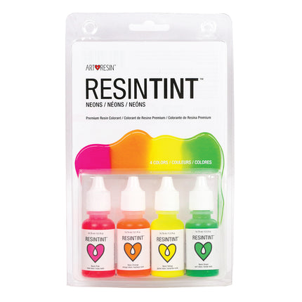 ArtResin Tint farby pre epoxidovú živicu Neons - 4ks
