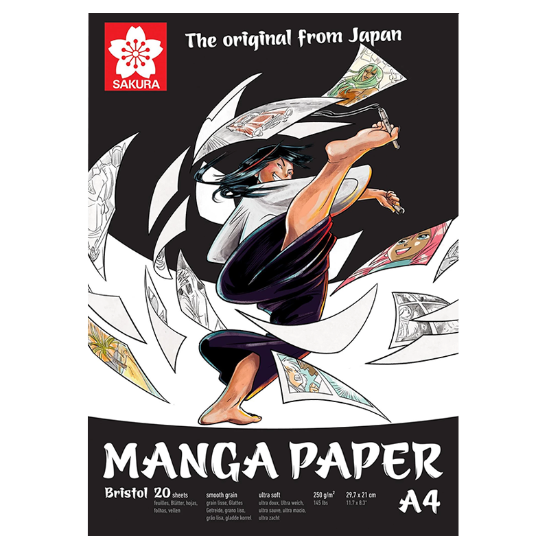 Sakura Manga sketch book - A4, 20 listov