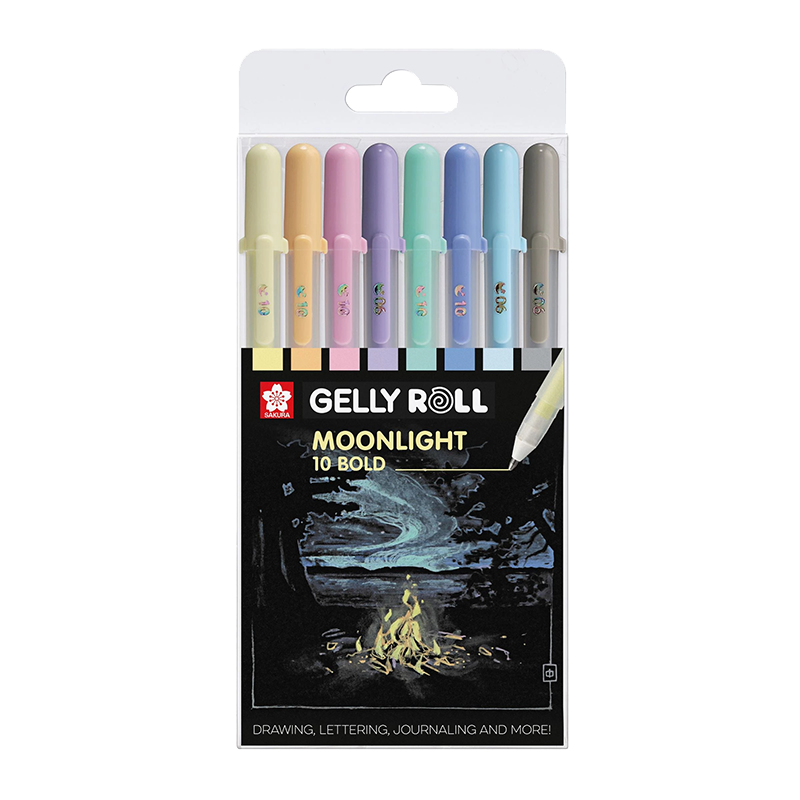 Sakura Gelly Roll Moonlight sada Pastel 8 ks