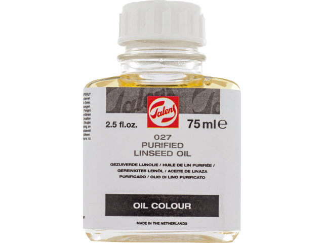 Talens ľanový olej čistený 027 - 75 ml