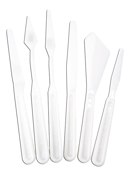 Umelecké maliarske špachtle Royal - 6 dielny set