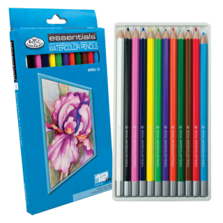 Akvarelové ceruzky Royal & Langnickel - sada 12 ks