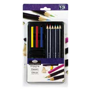 Sada ceruziek na kreslenie Royal & Langnickel Art Set - malá sada 13 ks 