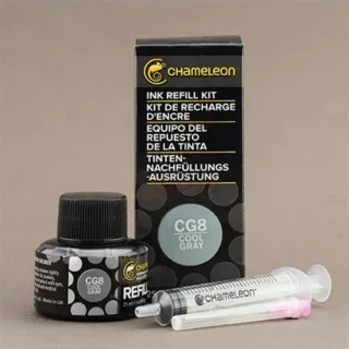 CHAMELEON Náplň pre markery 25ml Cool grey CG8