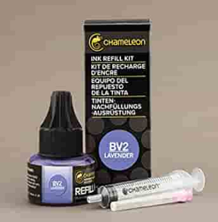 CHAMELEON Náplň pre markery 25ml Lavender BV2