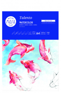 Blok na akvarelovú maľbu MUSA Talento A4, 300g, 10 listov