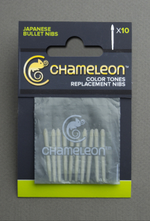 CHAMELEON Náhradné hroty okrúhle 10 ks