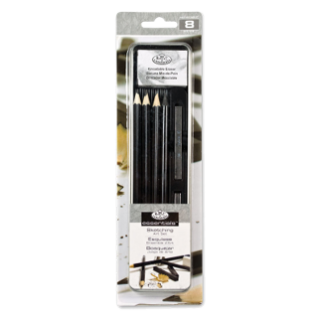 Royal & Langnickel Mini sada    skicovacých ceruziek -  8 ks