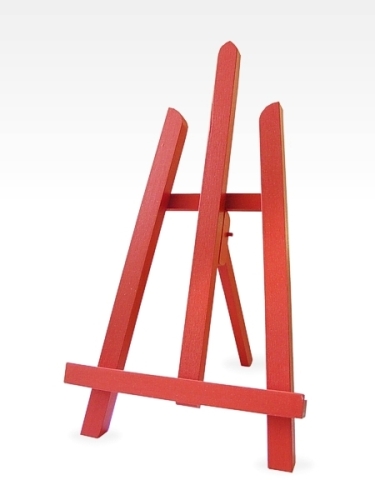 ArtCreation table easel Elara 011M red